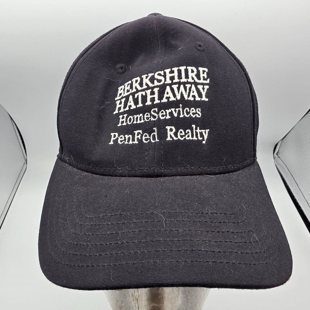 The North Face Berkshire Hathaway Adults Black Adjustable Baseball Hat Cap